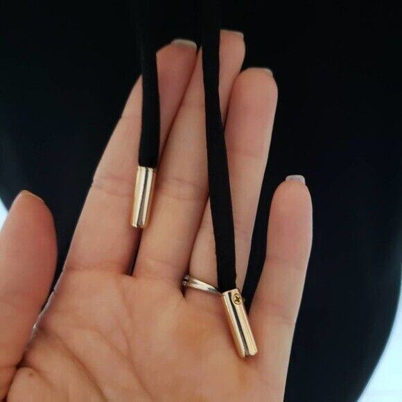 Black House White Market Gold Accent Keyhole Neck Dress Size XS 4 way stretch - Picture 7 of 8